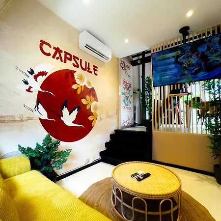 Capsule Lotus-balneo-sauna-billard-nintendo Vakantiehuis Hastiere-par-dela